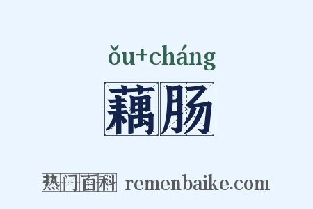 藕肠是什么意思的图片